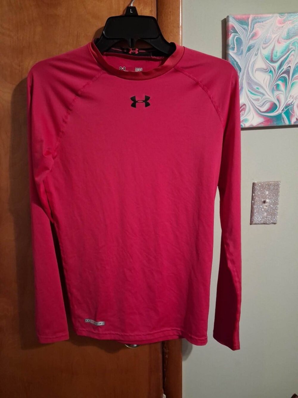 Under Armour Long Sleeve Shirt Size Large Fitted